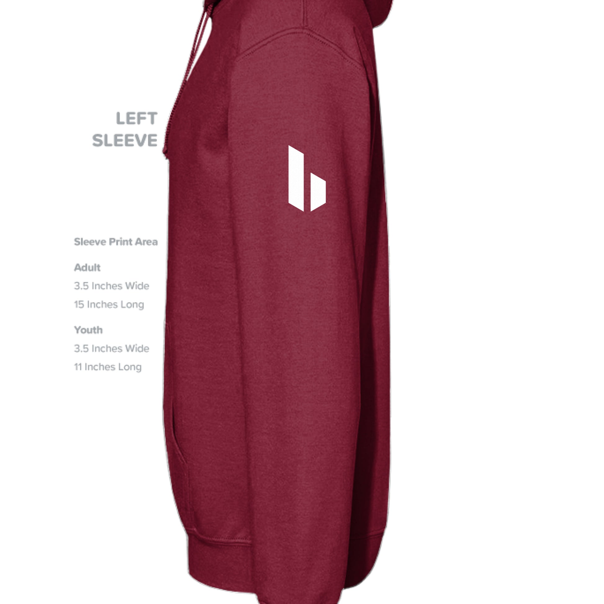 CARDINAL RED - SLEEVE_LEFT